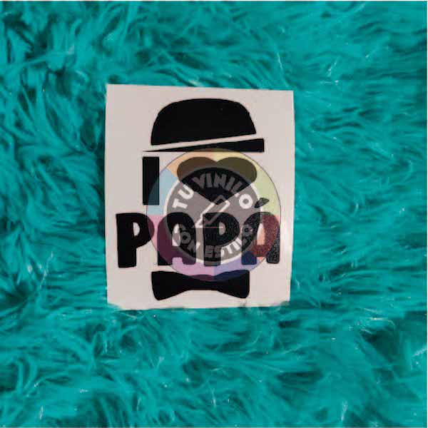 Vinilo decorativo personalizado Día del Padre