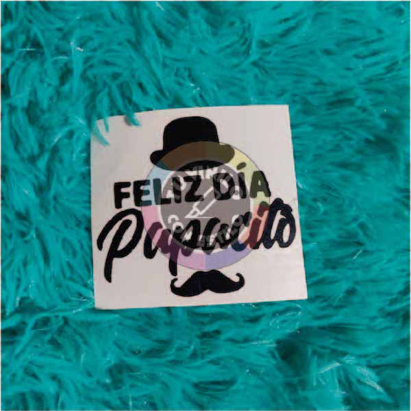 Diseño exclusivo en vinilo para el Día del Padre