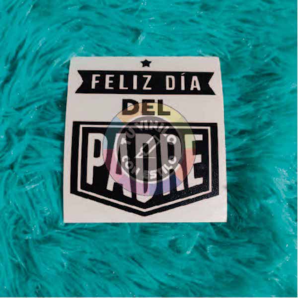 Vinilo adhesivo decorativo para regalo del Día del Padre